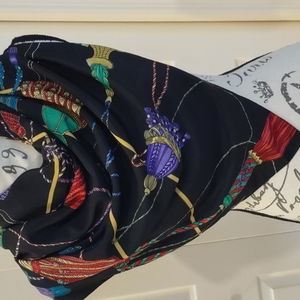 Doncaster Tassel Print Scarf